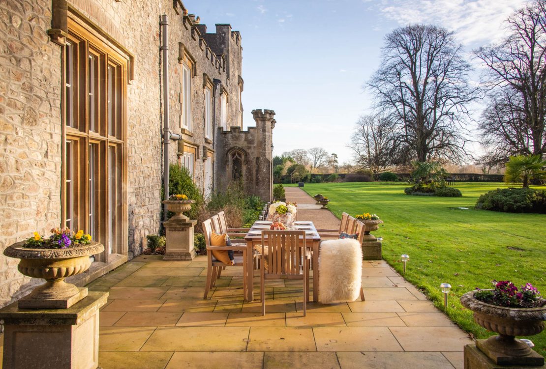 Castelo para locação no Reino Unido.